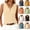 25# Beige, variant on Sleeveless T-Shirt For Women's Summer Loose Sleeveless Button V-Neck Shirt Knitted Tank Tops White XL