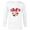 White, variant on Disney Minnie Mouse Icon Kwanzaa - Long Sleeve T-Shirt for Men – Customized-White