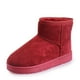 thumbnail image 2 of Botas de nieve de tubo corto con tacón plano para mujer, talla grande, otoño e invierno, nuevas, planas, viejas, gruesas, con forro polar, cálidas, de algodón, 2 of 4