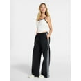 thumbnail image 2 of No Boundaries Lace Side Stripe Track Pants, 30.5'' Inseam, Women's XXS-XXL, 2 of 5
