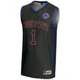 thumbnail image 2 of Male GameDay Greats #1  Black Boise State Broncos  Lightweight Basketball Jersey, 2 of 4