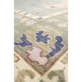 thumbnail image 3 of Pasargad Home psf-07 rnr 2.8x10 Pasargad Home Oushak Collection Hand-Knotted Wool Runner- 2' 8' X 10' 0' , Blue/Grey, 3 of 5