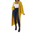 thumbnail image 3 of Txlixc Estilo de moda de las mujeres juego abierto chaqueta de manga larga de color sólido Txlixc moda, 3 of 7