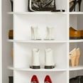 thumbnail image 6 of Rotating Shoe Rack Tower, 7-Tier Spinning Shoe Rack, Free Standing 360° Revolving Shoe Organizer, High Bottom Design Shoe Tower Spinning Storage Lazy Susan, Fits 28 Pairs of Shoes, 6 of 12