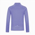 thumbnail image 3 of ZIXKCGDSE Quarter Zip Pullover Tops for Men Long Sleeve Shirt Outdoor Running Fitness Shirts Size L, 3 of 4