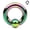Rainbow, variant on 2GA | 4GA | 6GA | 8GA | 10GA | 12GA - Colored Tension Captive Titanium IP 316L Implant Grade Steel Bead Ring | Opening Pliers Required