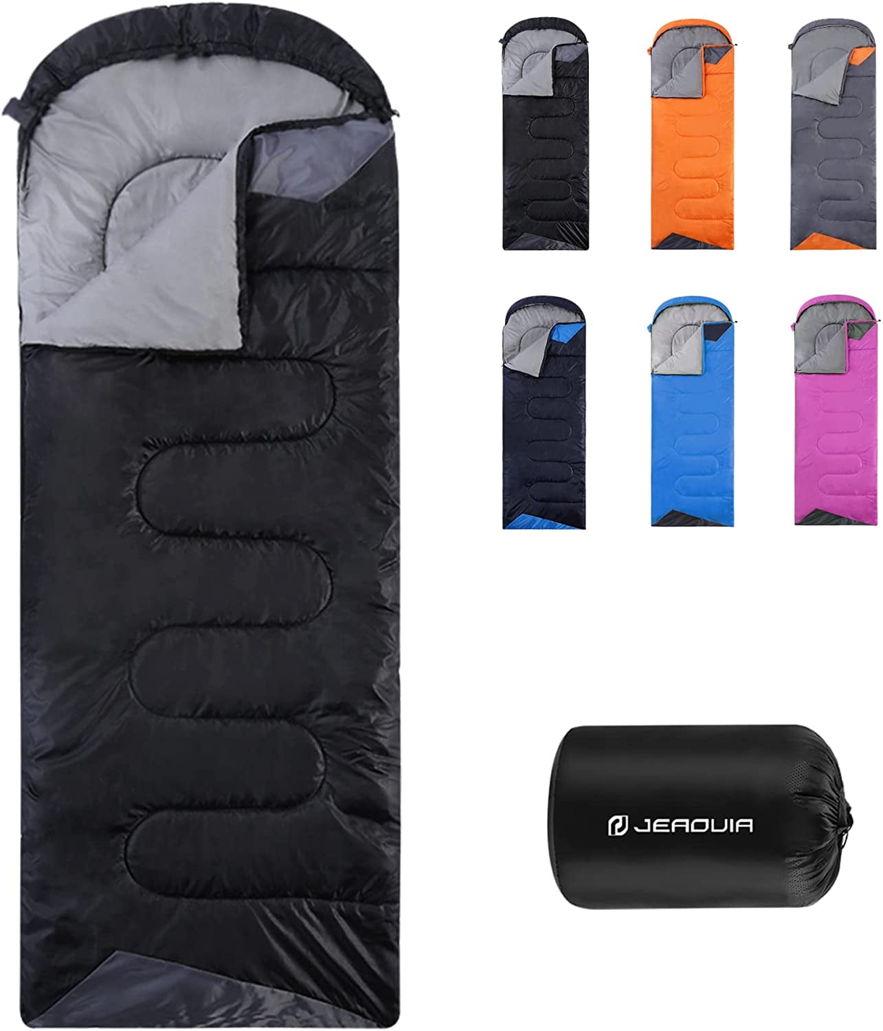 Lightweight Waterproof Sleeping Bag for Adults Cold Weather Backpacking Camping Hiking Outdoor Travel with Compression Sack