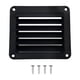 thumbnail image 1 of Ventilación de aire rectangular con rejilla marina de nailon, ventilación práctica y multifuncional Negro, 1 of 9