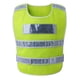 thumbnail image 1 of Seguridad Chaleco de seguridad Rayas reflectantes para advertencia de seguridad nocturna Amarillo Sunnimix Chaleco reflectante de seguridad, 1 of 7