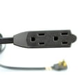 thumbnail image 1 of BlueDiamond 3-Outlet, 3-Prong Flat Extension Cord 16 AWG, 15ft, 1 of 4