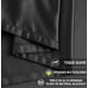 thumbnail image 2 of Cortinas Blackout Para Recamara Sala Elegantes 270X215Cm 2 Paneles Aislamiento Térmico Y Reducción De Ruido Tela Impermeable Modelo Negro, 2 of 4