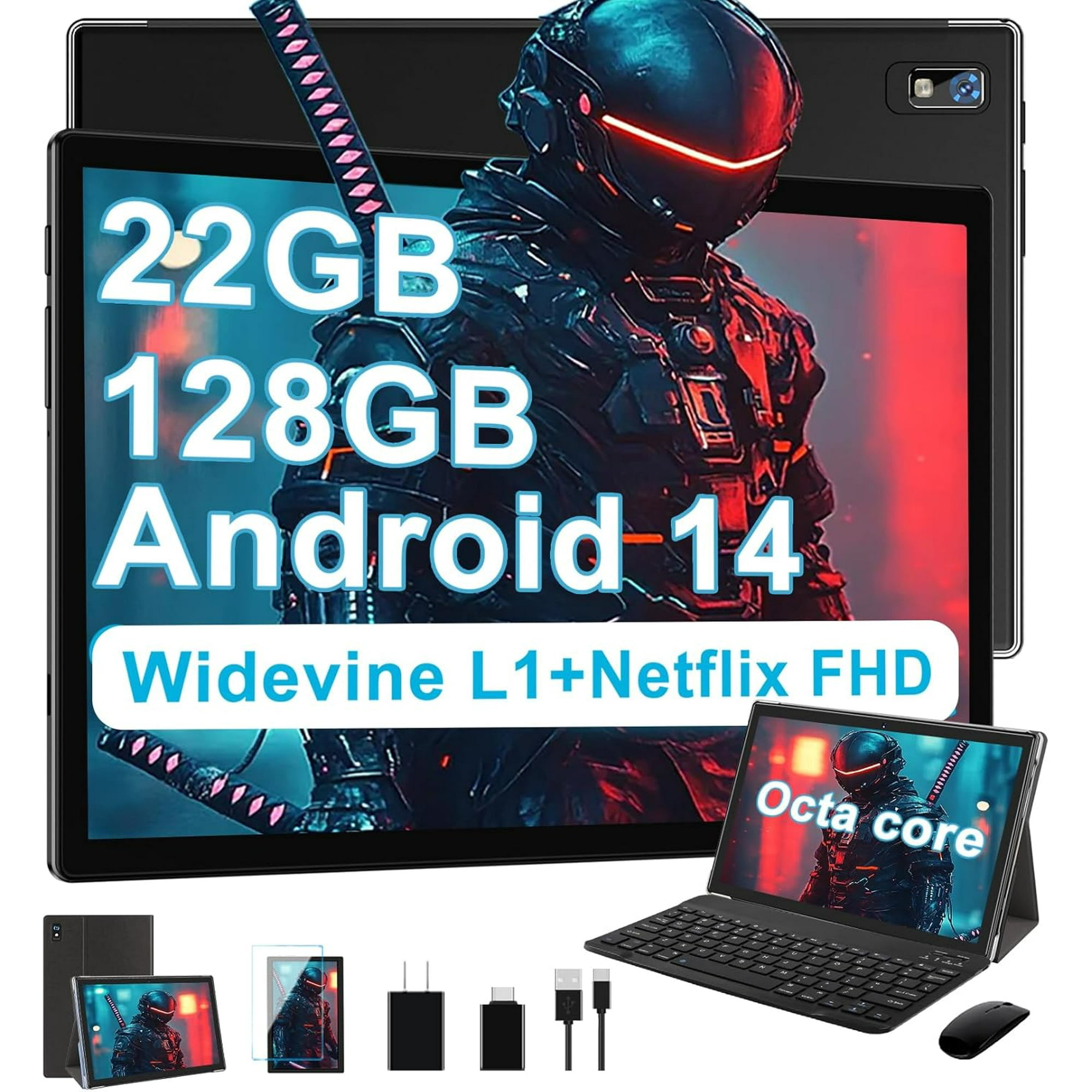 Android Tablet 10.1 Inch by JUEDUR | 22GB RAM+128GB ROM