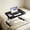 black, variant on ZHEILFG Black Adjustable Laptop Stand Bed Tray, Foldable Home Office Desk for Sofa & Floor, Ideal for Working, Studying, Reading and Eating