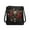 Black-Skull Butterfly Rose, variant on American Flag Wolf Print Crossbody Bag for Women, Medium Size Vegan Leather Messenger Handbag Crossbody, Large Capacity Sling Purse with Adjustable Strap for Travel