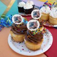 thumbnail image 4 of Deer USA Flag American Traditions Hunting Cupcake Picks Toppers Decoration Set of 6, 4 of 7