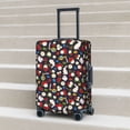 thumbnail image 2 of Lsque Rose Rabbit Printed Luggage Cover, Travel Luggage Protector,Scratch and Dirt Resistant, Fits 18-32 Inch Luggage - Medium, 2 of 9