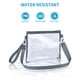 thumbnail image 3 of Bagenius Clear Purse Bolsa transparente aprobada por el estadio con correas extraíbles para el trabajo, eventos deportivos y conciertos, 3 of 5