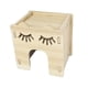 thumbnail image 4 of Casa para hámster de madera maciza, suministros de jardinería, juguete de madera, túnel de madera para hámster. estilo C, 4 of 9