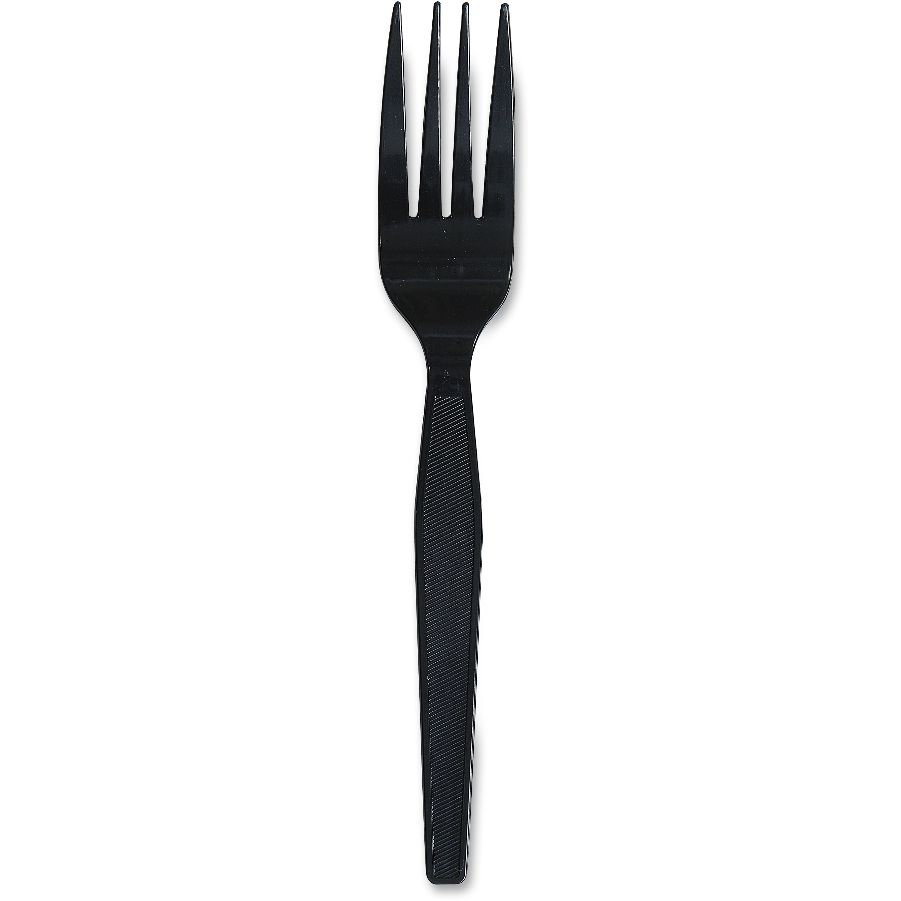 Genuine Joe, GJO30403, Heavyweight Fork, 1000 / Carton, Black