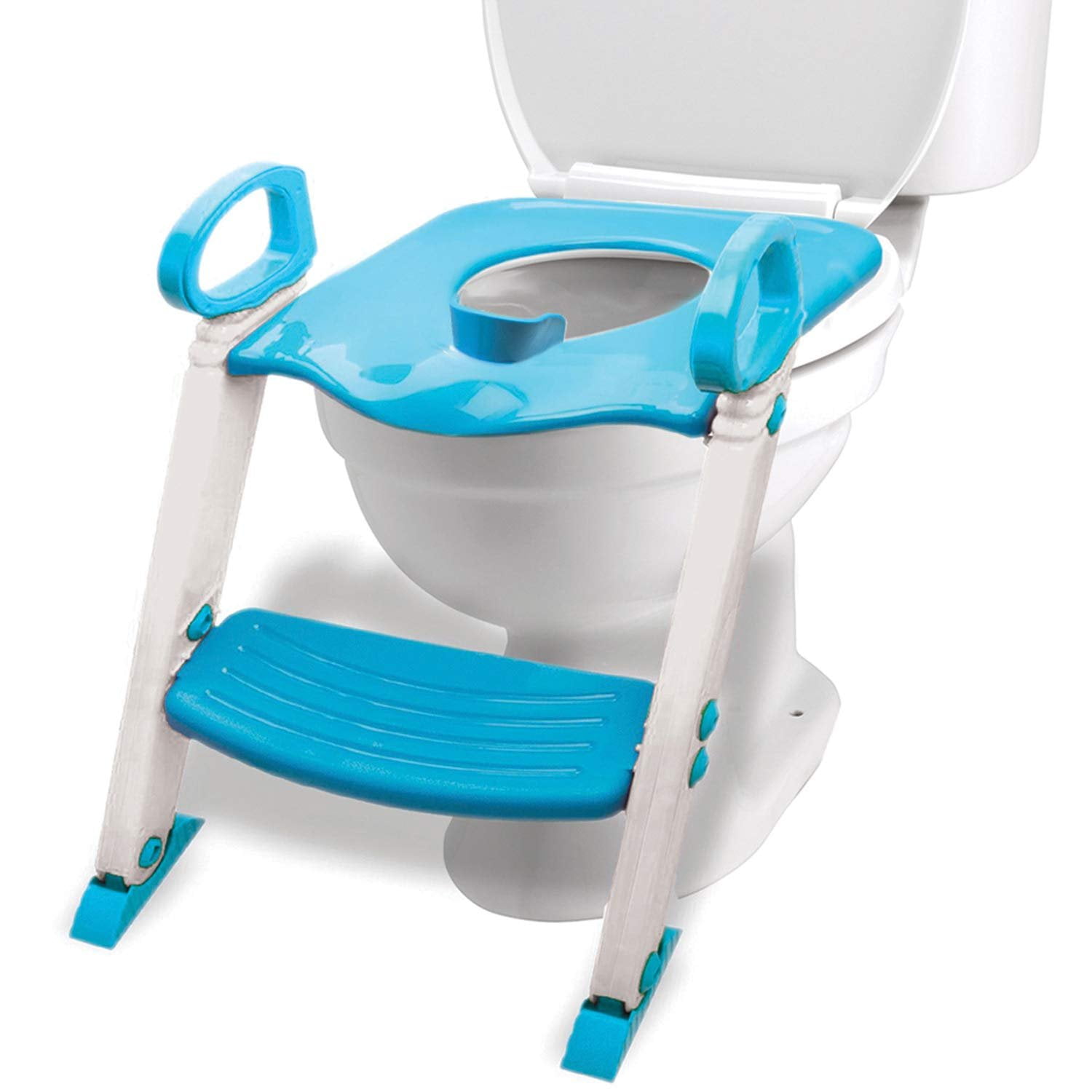 Potty Training Seat Toilet w/Step Stool Ladder & Splash Guard, Kids