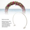 thumbnail image 4 of Arch Backdrop Stand, Round Backdrop Stand 6.9ft Multifunctional Metal Prevent Slip  for Wedding Decoration, 4 of 7
