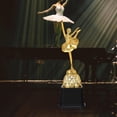 thumbnail image 2 of Dance Trophy Award Ballet Trophy Delicate Competition Trophy Cup Winning Prize for Props Party Celebrations School Tournament 23.3cm, 2 of 8