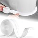 thumbnail image 1 of Junta de Baño de Silicona Blanca, Junta de Bañera de 5 m * 22 mm, Cinta de Sellado, Antimoho e Impermeable, Zócalo Suave Autoadhesivo Adecuado para Cocina, Inodoro, Esquina, 1 of 5