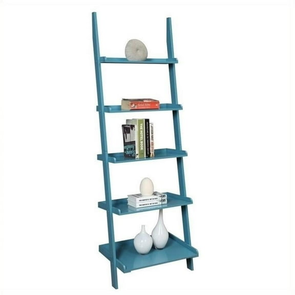 Kingfisher Lane Bookshelf Ladder - Blue