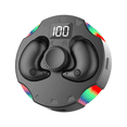 thumbnail image 1 of "Auriculares Inalámbricos Rgb Caja Giratoria Anti Estrés Belug  negro ", 1 of 5