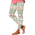 thumbnail image 5 of purcolt Women's Ugly Christmas Leggings 3D Print Christmas Costume Leggings High Waisted Workout Yoga Leggings Holiday Xmas Tights Pants, 5 of 7