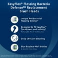 Equate EasyFlex Flossing Bacteria Defense Replacement Brush Heads