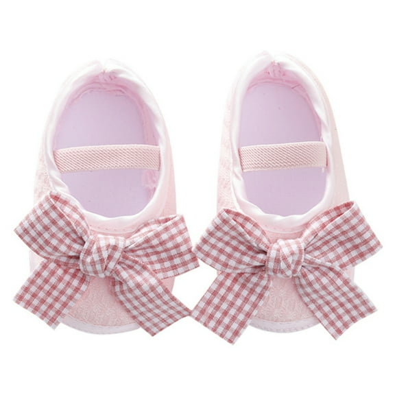 Baby Girls Flats Non-Slip Soft Sole Shoes Cute Bowknot Decoration