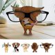thumbnail image 1 of Soporte para gafas de perro - Organizador mono de gafas de mesa con diseño de animal para la decoración de la oficina, 1 of 5