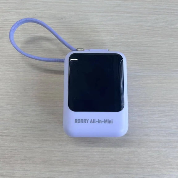RORRY All-in-Mini 5000mAh Portable Charger Power Bank
