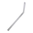 thumbnail image 2 of ziyahi 4pcs L Bracket Corner Braces Joint Angle Brackets Wall-mounted Bench Shelf Support Heavy Duty Furniture Hardware Rack 400*250*24*4mm, 2 of 9