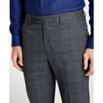 thumbnail image 4 of Michael Kors Mens Wool-Blend Dress Pants Slacks, Grey, 38W x 34L, 4 of 5