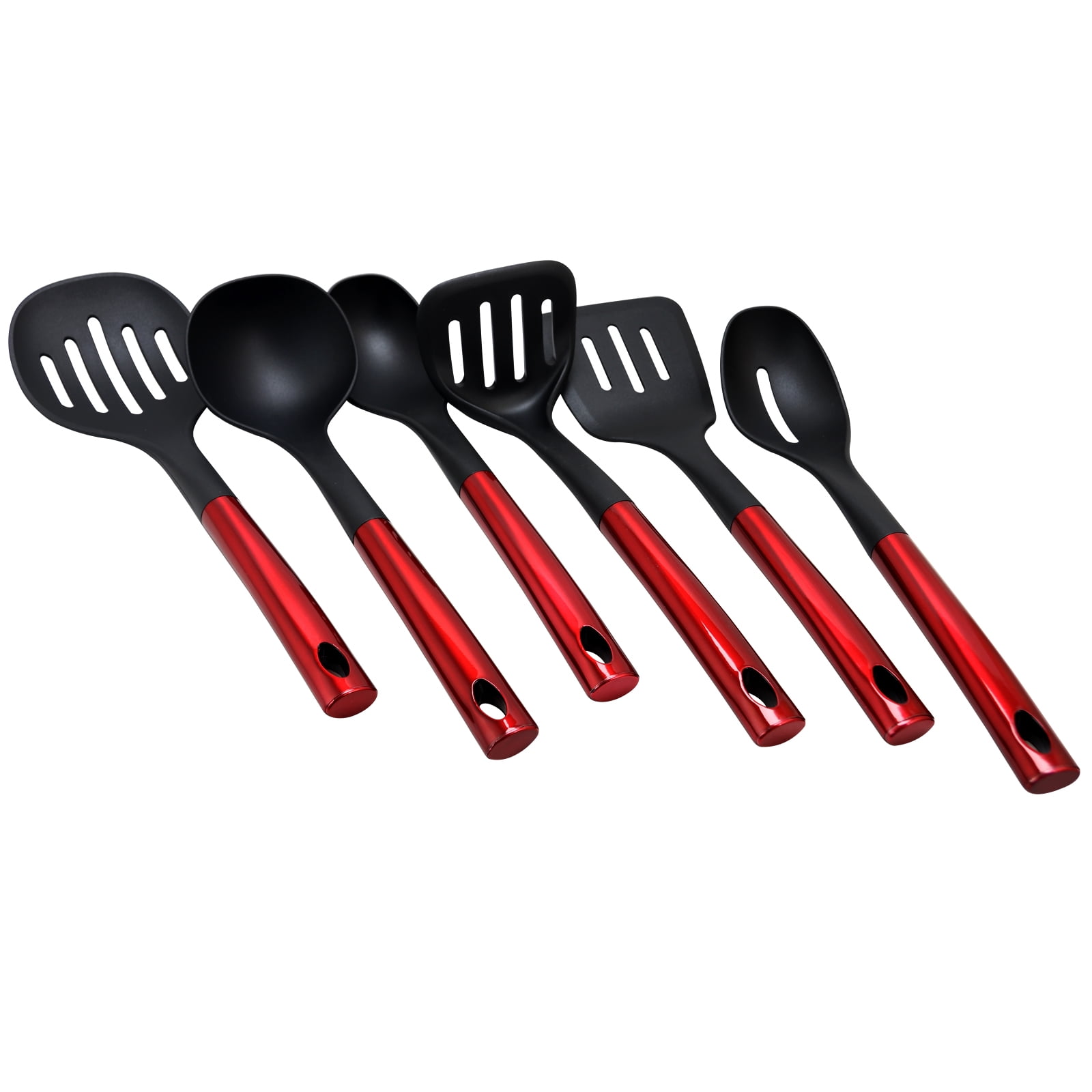 Better Chef Nylon Kitchen Utensil Tools Set with Stainless Steel Handle