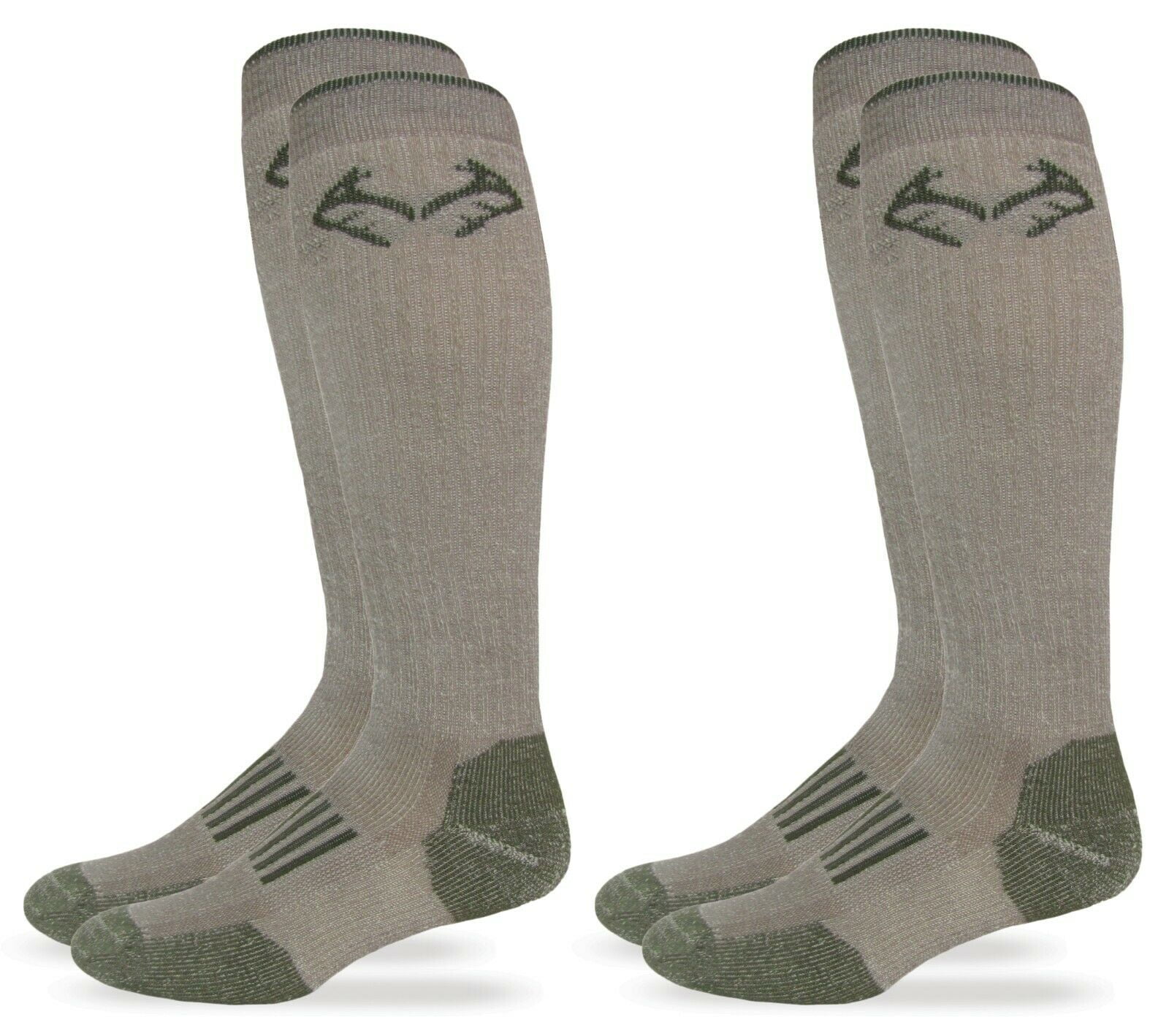 Wolverine Men's Thermal Insulating Wool Moisture Wicking Socks 2 pair 