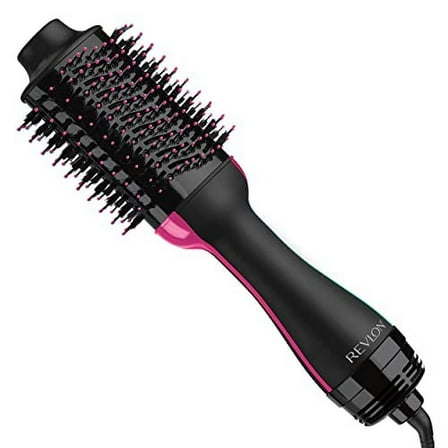REVLON One-Step Volumizer Enhanced 1.0 Hair Dryer and Hot Air Brush | Now with Improved Motor (Black)