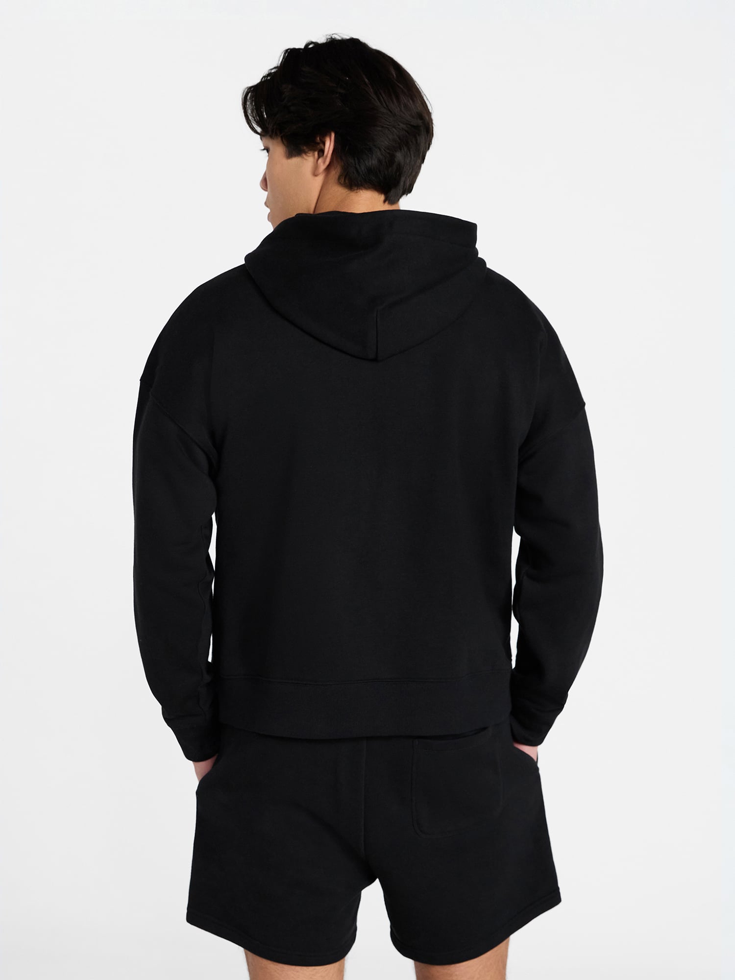 No Boundaries Men's Soft Fleece Zip-Up Hoodie photo 4