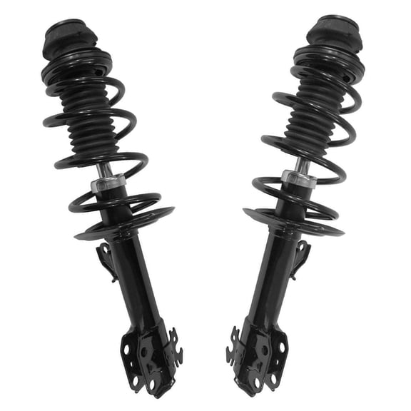 Detroit Axle - 2pc Front Struts for 2011 2012 2013 2014 Scion xD, Struts with Coil Spring Complete Struts Assembly Replacement Suspension