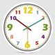 thumbnail image 5 of Reloj de pared Gloria Reloj de pared del dormitorio de los niños Blanco, 5 of 6