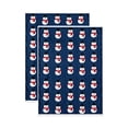 thumbnail image 2 of Fievgin Christmas Kitchen Towels Set of 2, Soft Absorbent Holiday Hand Towels with Snowman Design for Bathroom Kitchen, 16x24", 2 of 6