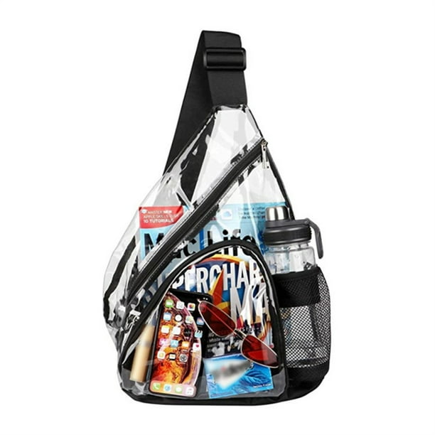Clear Bag, Clear Crossbody Bag, Stadium Approved Clear Concert Purse