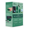 thumbnail image 3 of B-vibe Remote Control Vibrating Jewel Plug (m/l) - Emerald Green, 3 of 5