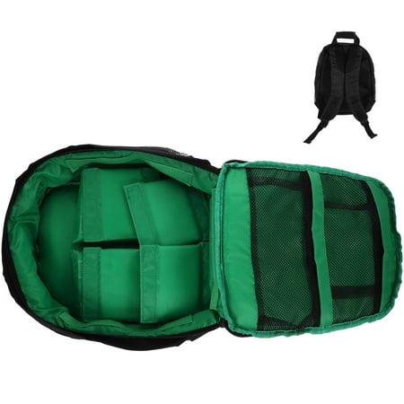 ROSENICE Durable Camera Backpack DSLR Camera Bag Water-resistant Multi-functional Breathable Camera Bag(Green)