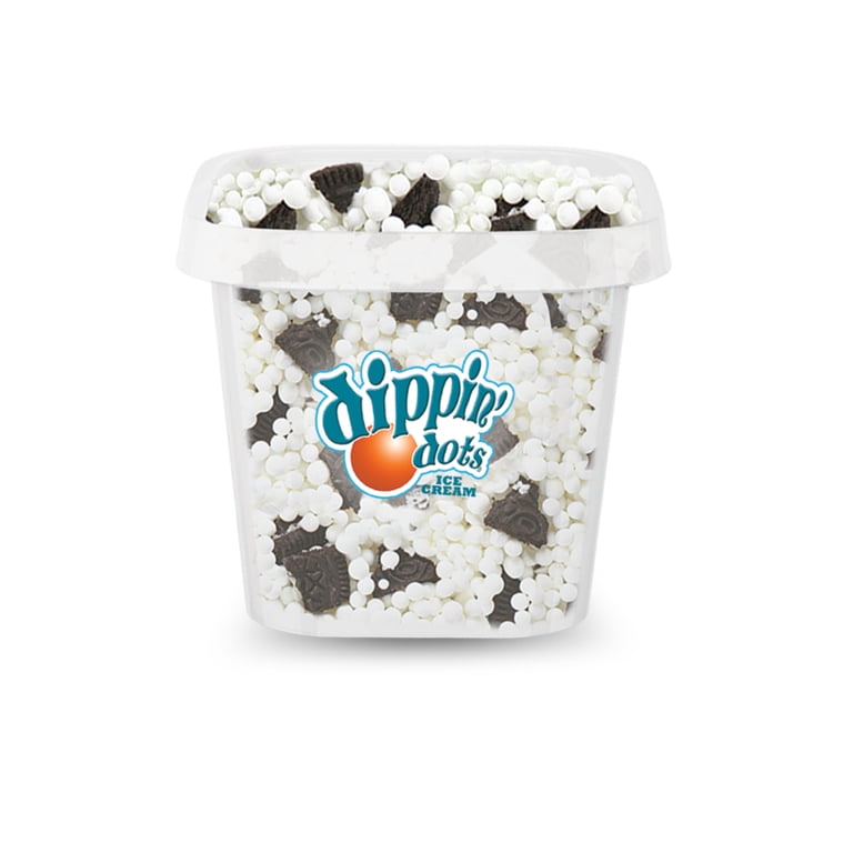 Dippin' Dots Cookies 'N Cream Ice Cream 4 - 2.5 fl oz Cups