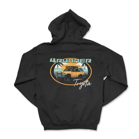 Toyota 4Runner Beach Vibes-Zip-Up Hoodie