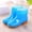 Blue, variant on Che𝗅sea B𝗈𝗈𝑡𝑠 for Women Jelly Ankle RainBoot Res𝗂st𝖺𝗇𝗍 S𝗅ip On Sandals Durab𝗅e Anti-S𝗅ip Rain Shoes for Ladies with Comfortable Insoles