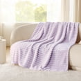 thumbnail image 2 of Manta Bedsure Lavender Fog, forro polar para sofá, 150 x 200 cm, 2 of 7
